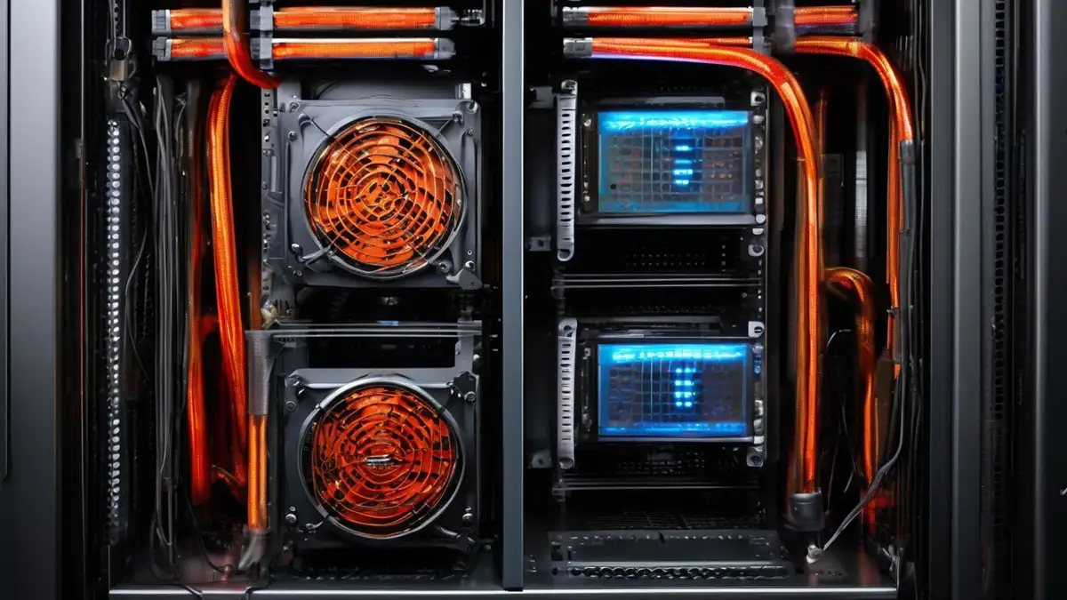 охлаждение коммутатора