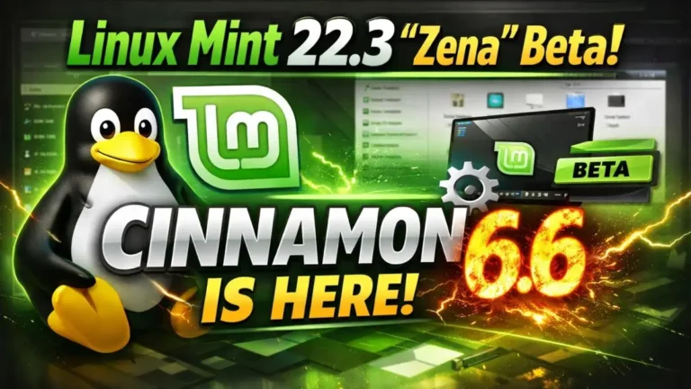 Linux Mint 22.3 Zena Beta