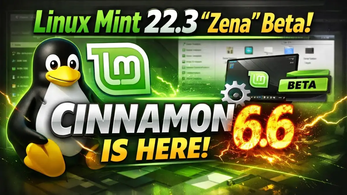 Linux Mint 22.3 Zena Beta