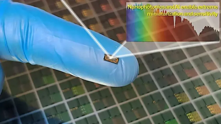 ИИ-спектрометр на чипе