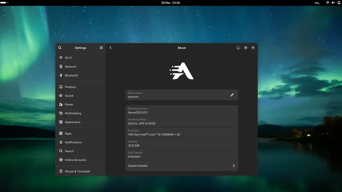 Aeryn OS в 2026 году