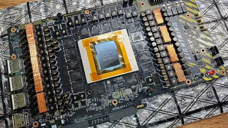 MSI RTX 5090 Lightning Z