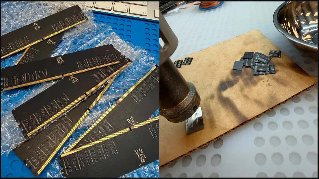 Как собирается самодельная DDR5
