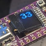 ESP32-C3 с OLED 0,42 дюйма