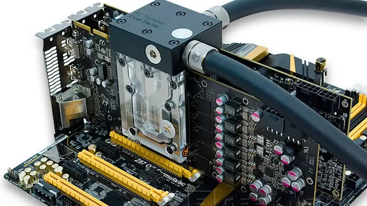 водоблок для видеокарты