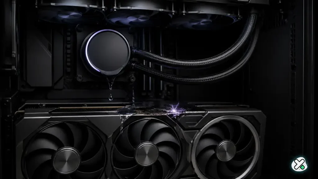 протечка NZXT Kraken AIO