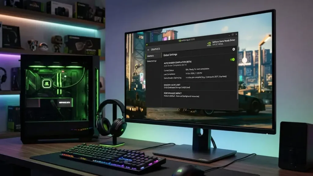 Auto Shader Compilation NVIDIA