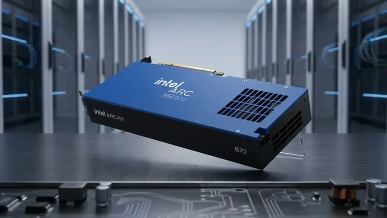 Intel Arc Pro B70 MLPerf