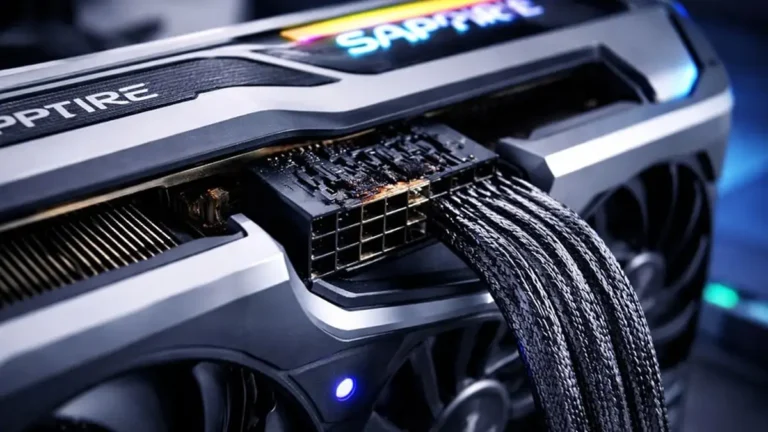 RX 9070 XT плавится разъём