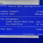 отключить secure boot windows