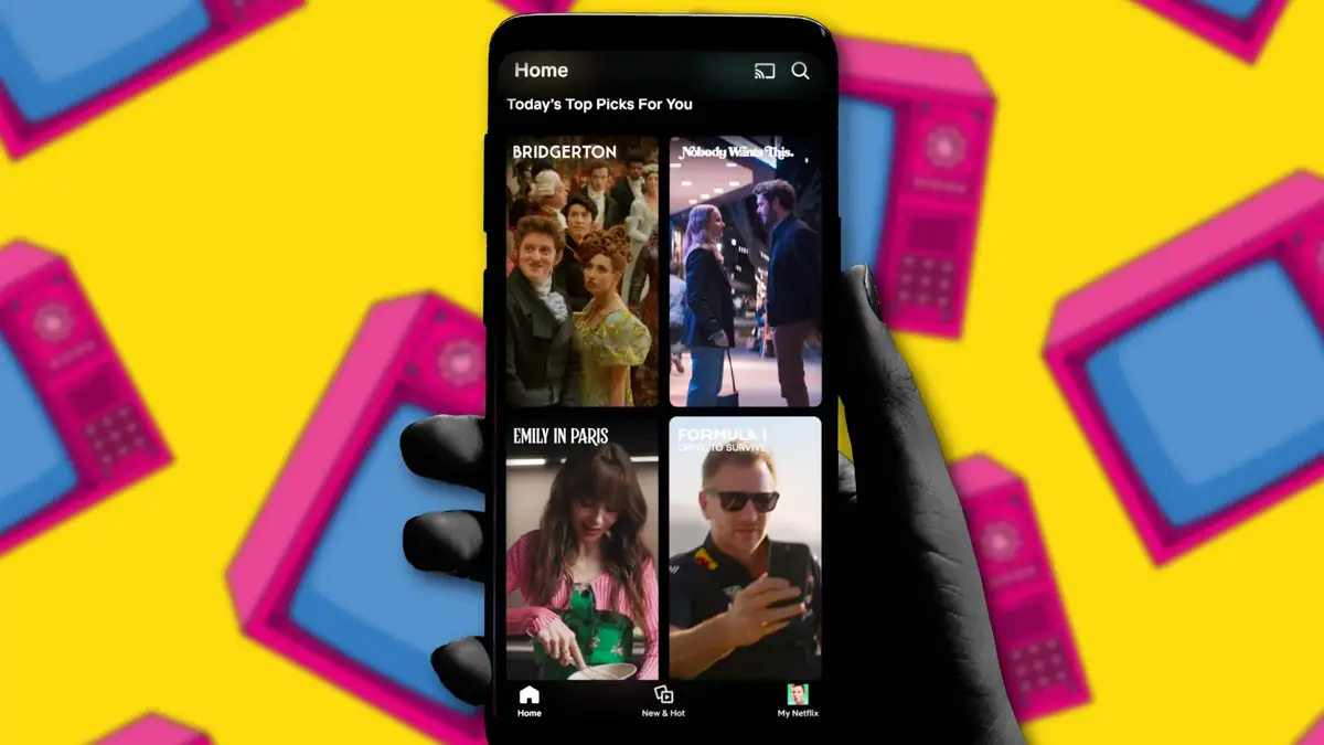 Netflix vertical video feed