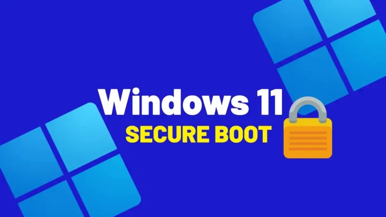 как включить secure boot windows
