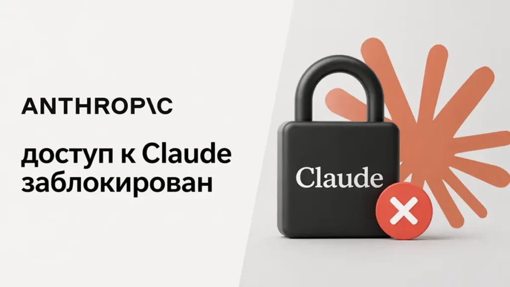 Anthropic Claude блокировка