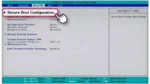 secure boot не запускается windows