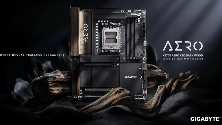 Gigabyte X870E AERO X3D DARK WOOD
