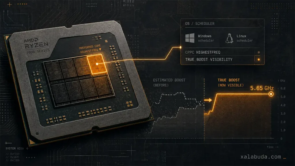 AMD CPPC HighestFreq улучшит работу Ryzen в ОС