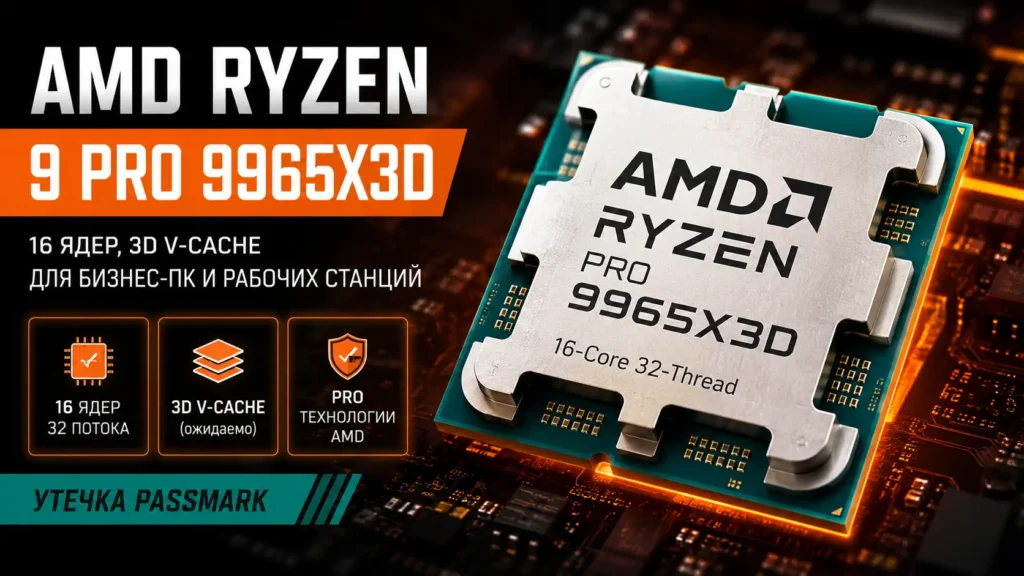 AMD Ryzen 9 PRO 9965X3D