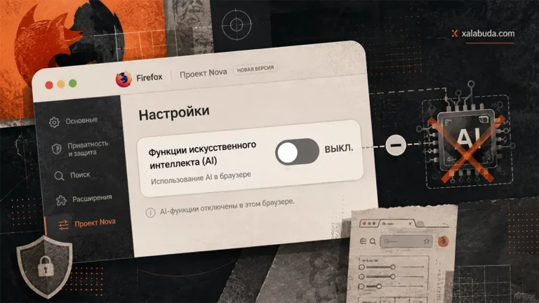 Firefox Project Nova добавит отключение AI