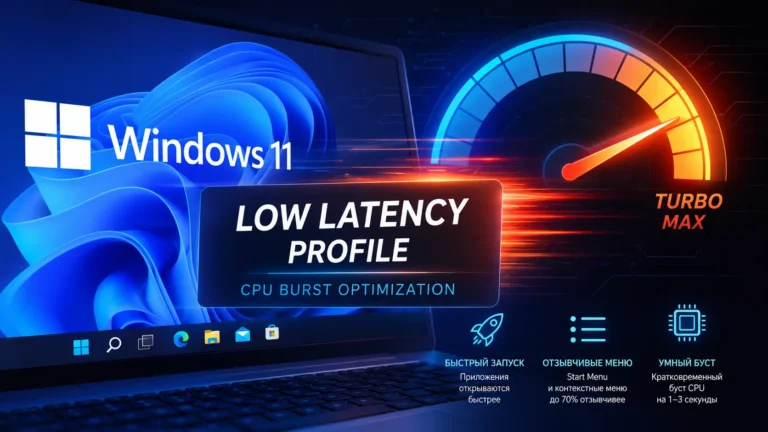 Low Latency Profile Windows 11