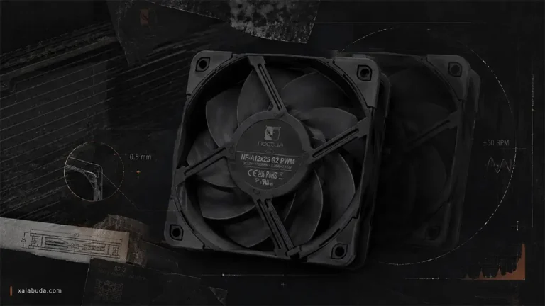 Noctua NF-A12x25 G2 chromax.black