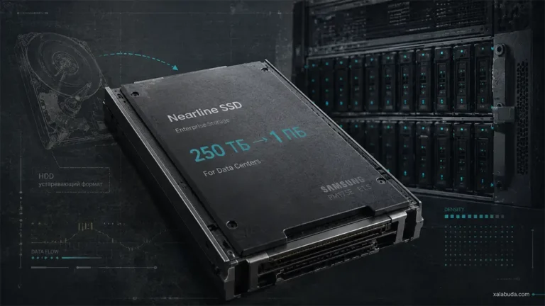 Samsung готовит nearline SSD до 1 ПБ