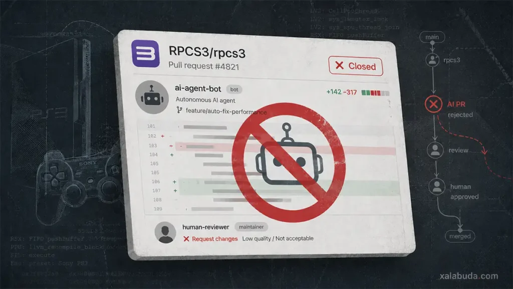 RPCS3 запретил автономные ИИ-агенты в проекте