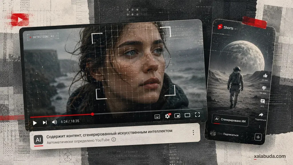 YouTube будет автоматически маркировать AI-видео