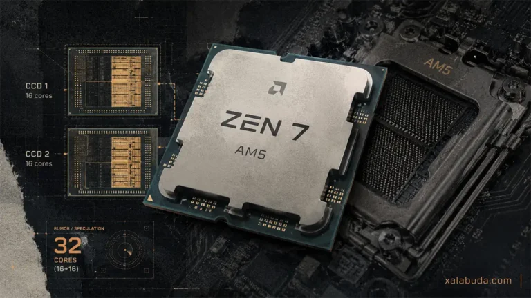 AMD Zen 7 Grimlock Ridge: слух о 32 ядрах AM5