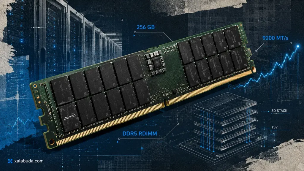 Micron DDR5 RDIMM 256 ГБ