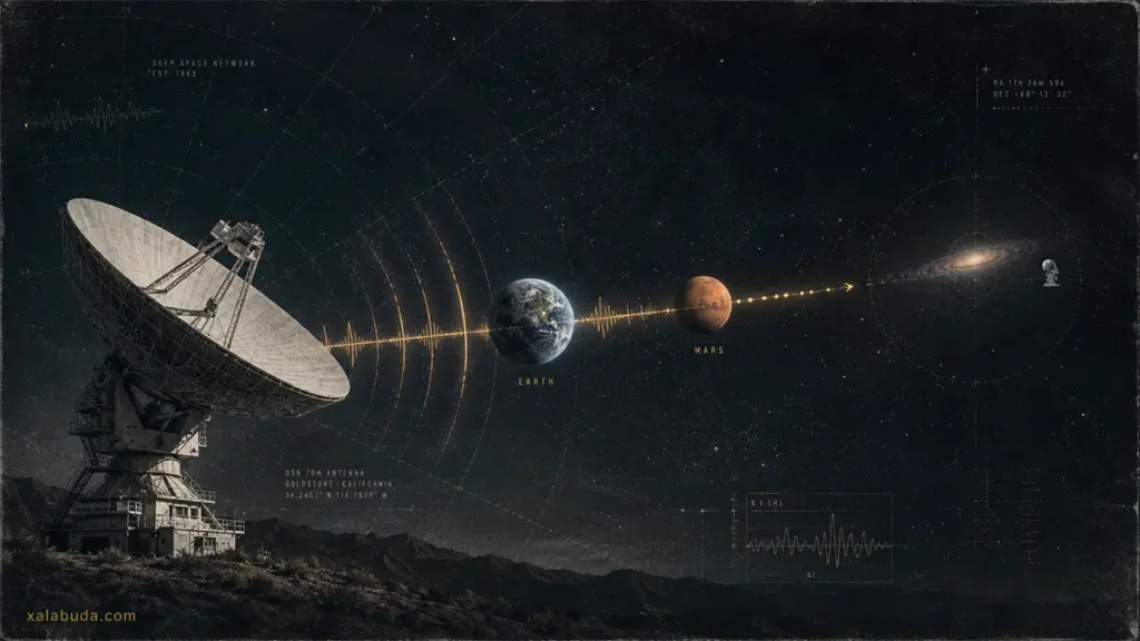 NASA Deep Space Network сигналы Земли
