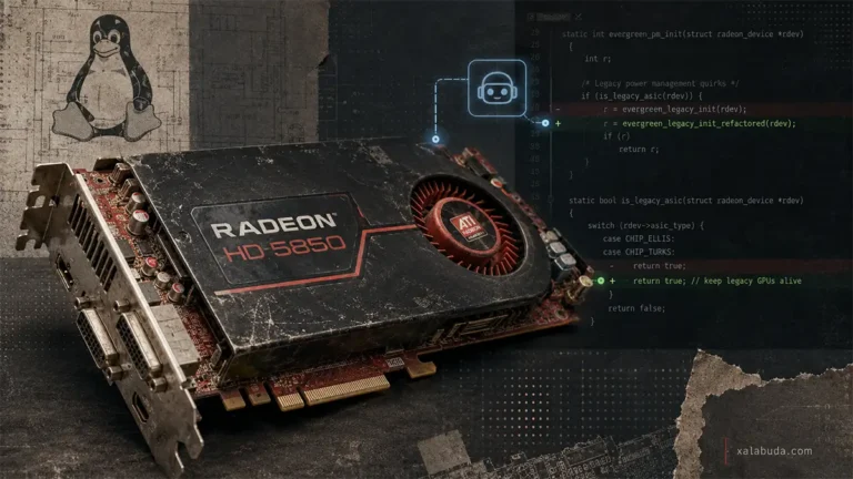 старые видеокарты AMD в Linux