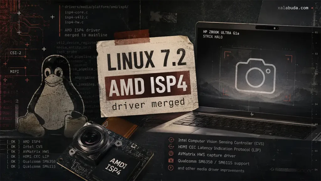 AMD ISP4 Linux 7.2