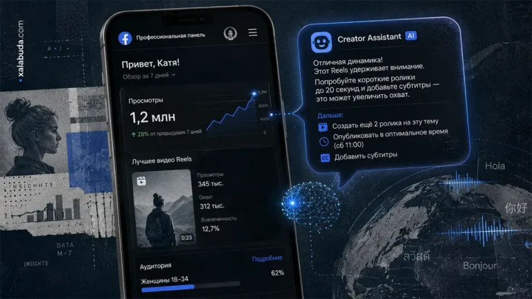 Meta Creator Assistant для Facebook