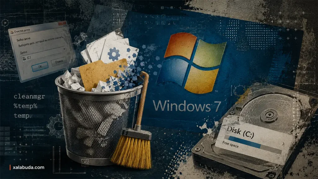 временный файлы windows 7
