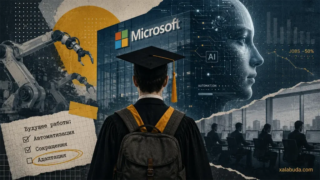 Microsoft призвала выпускников адаптироваться к AI