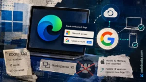 Microsoft Edge Google account