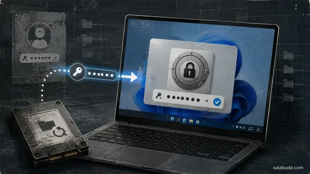 как восстановить пароли после переустановки windows