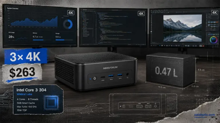 mini PC Minisforum Intel Wildcat Lake