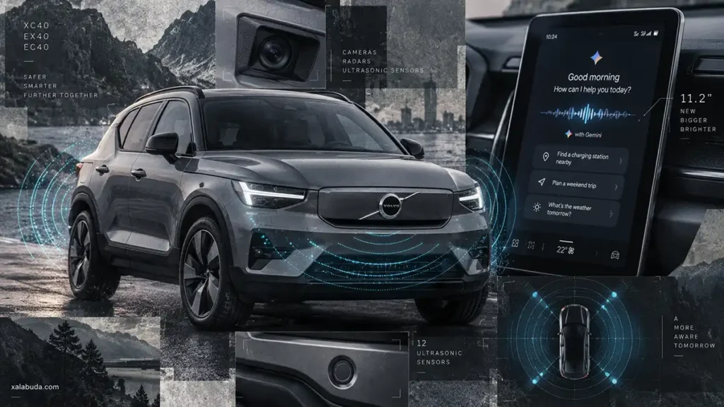 обновлённые Volvo XC40 EX40 EC40