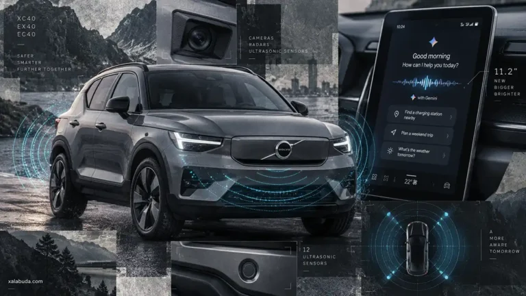 обновлённые Volvo XC40 EX40 EC40