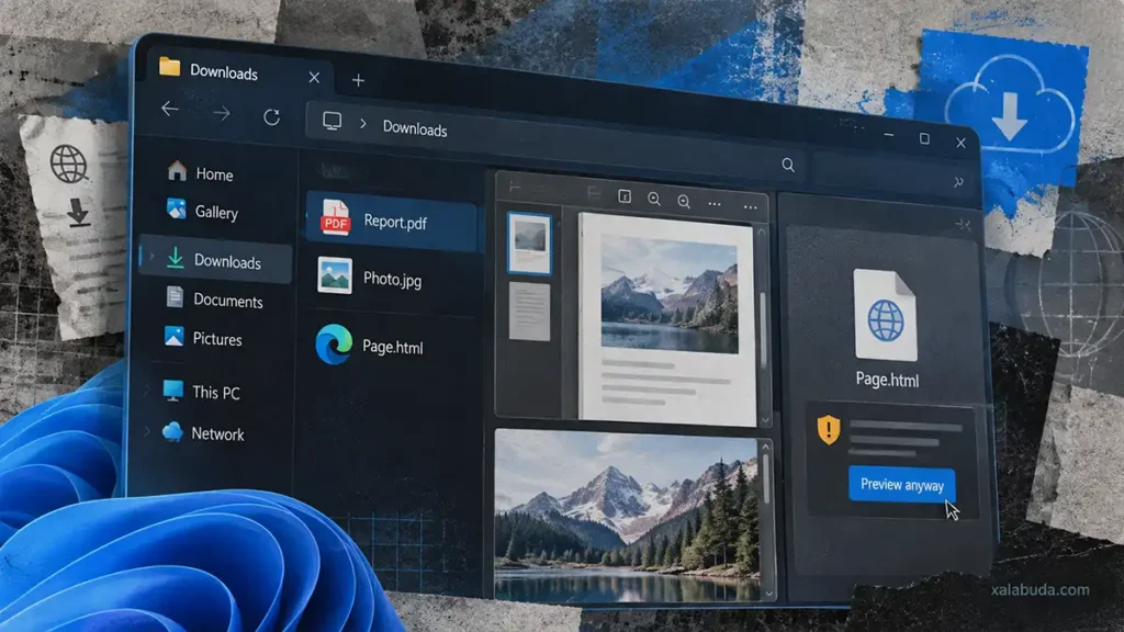 предварительный просмотр файлов Windows 11