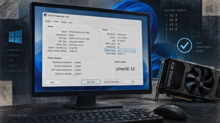 как узнать версию directx в windows 11