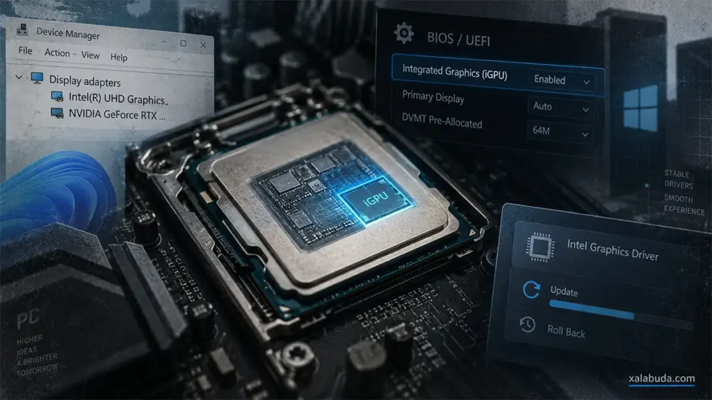 драйвера встроенной графики intel