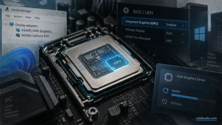 драйвера встроенной графики intel