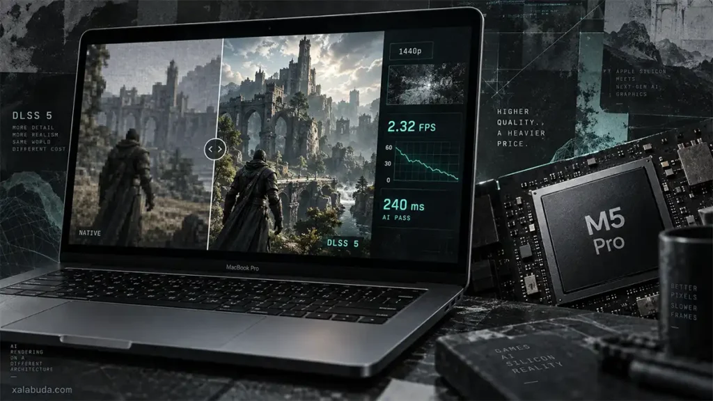 DLSS 5 на Apple M5 Pro