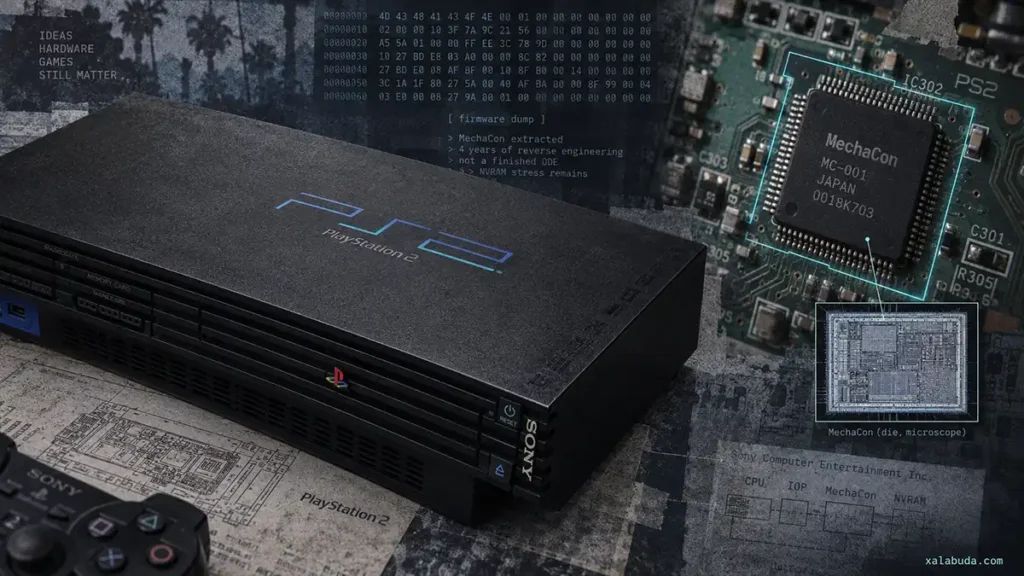 взлом чипа MechaCon PS2