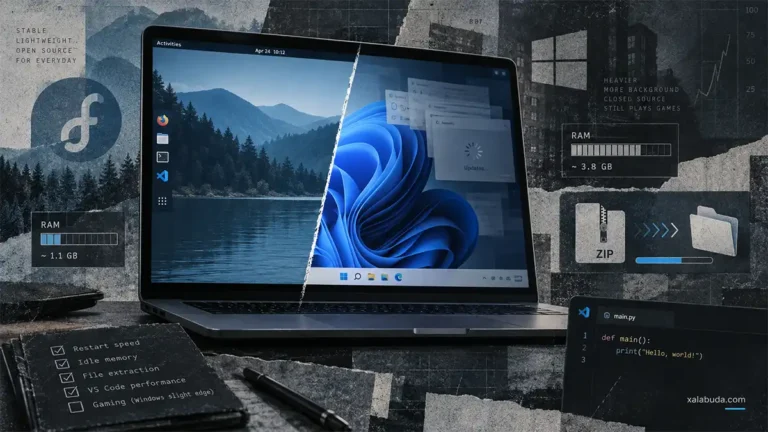 Windows 11 vs Fedora
