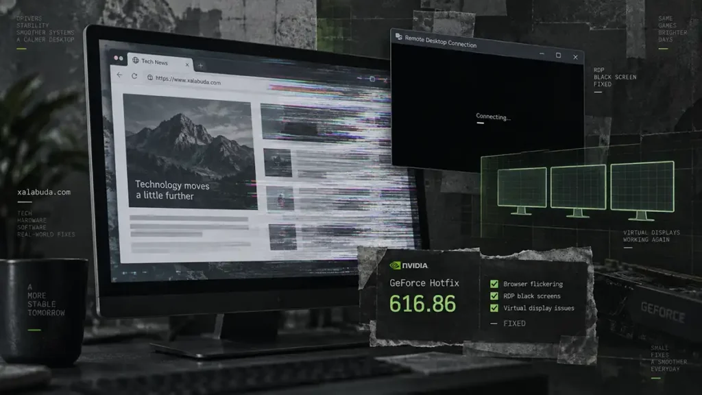 NVIDIA GeForce Hotfix 616.86