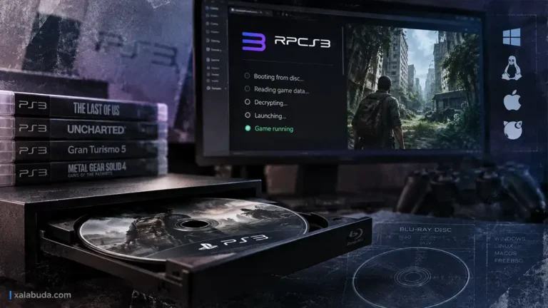 RPCS3 запуск PS3-игр с диска