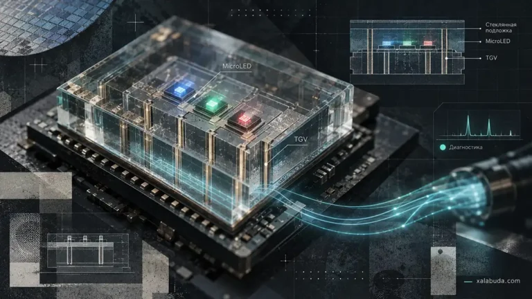 Intel MicroLED в упаковке чипов